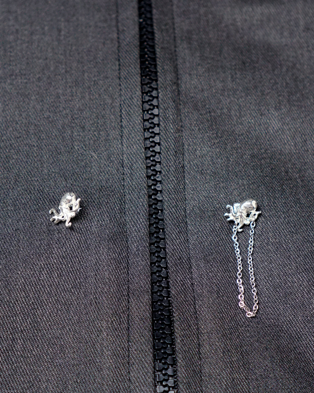 Reversible Jacket + Tako Brooch-Earrings (Bundle) - ISSHU