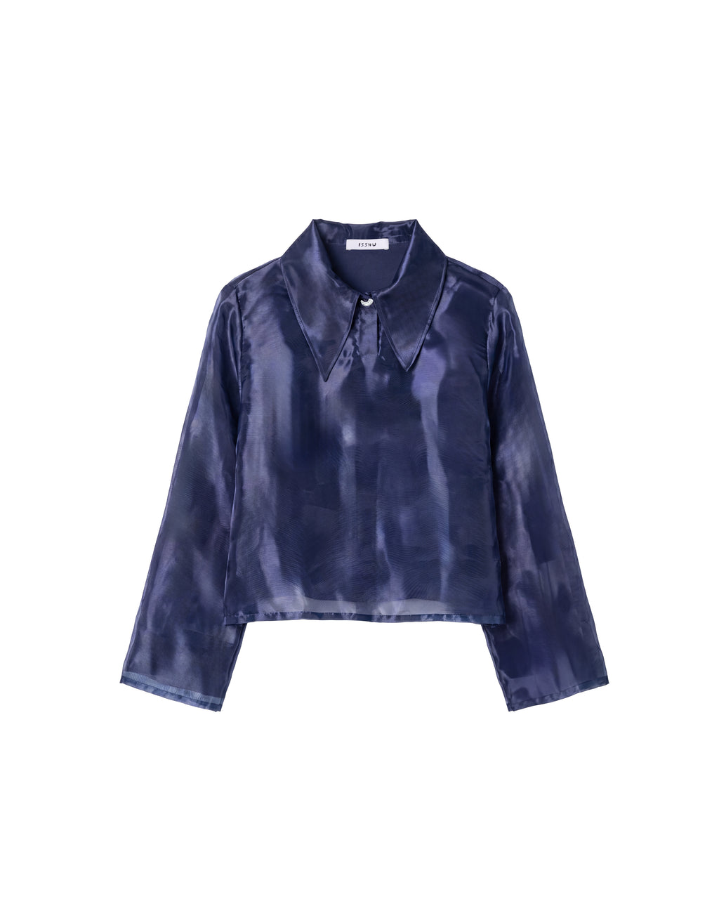 Collar Sheer Shirt