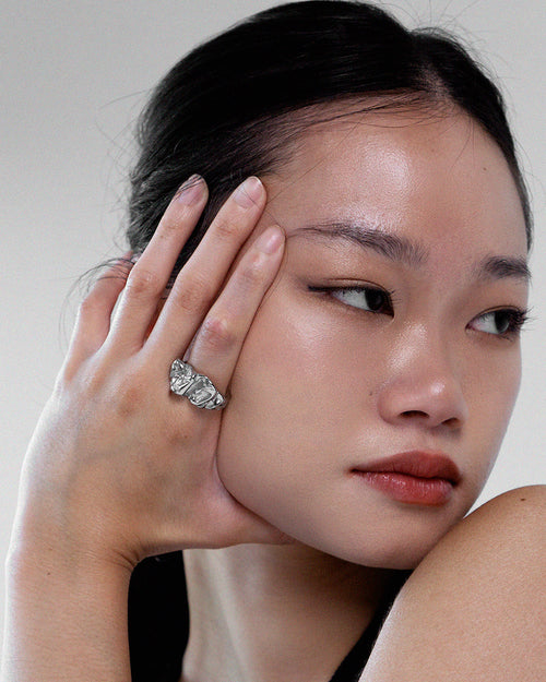 Alessia Ring - SIlver - Model - ISSHU