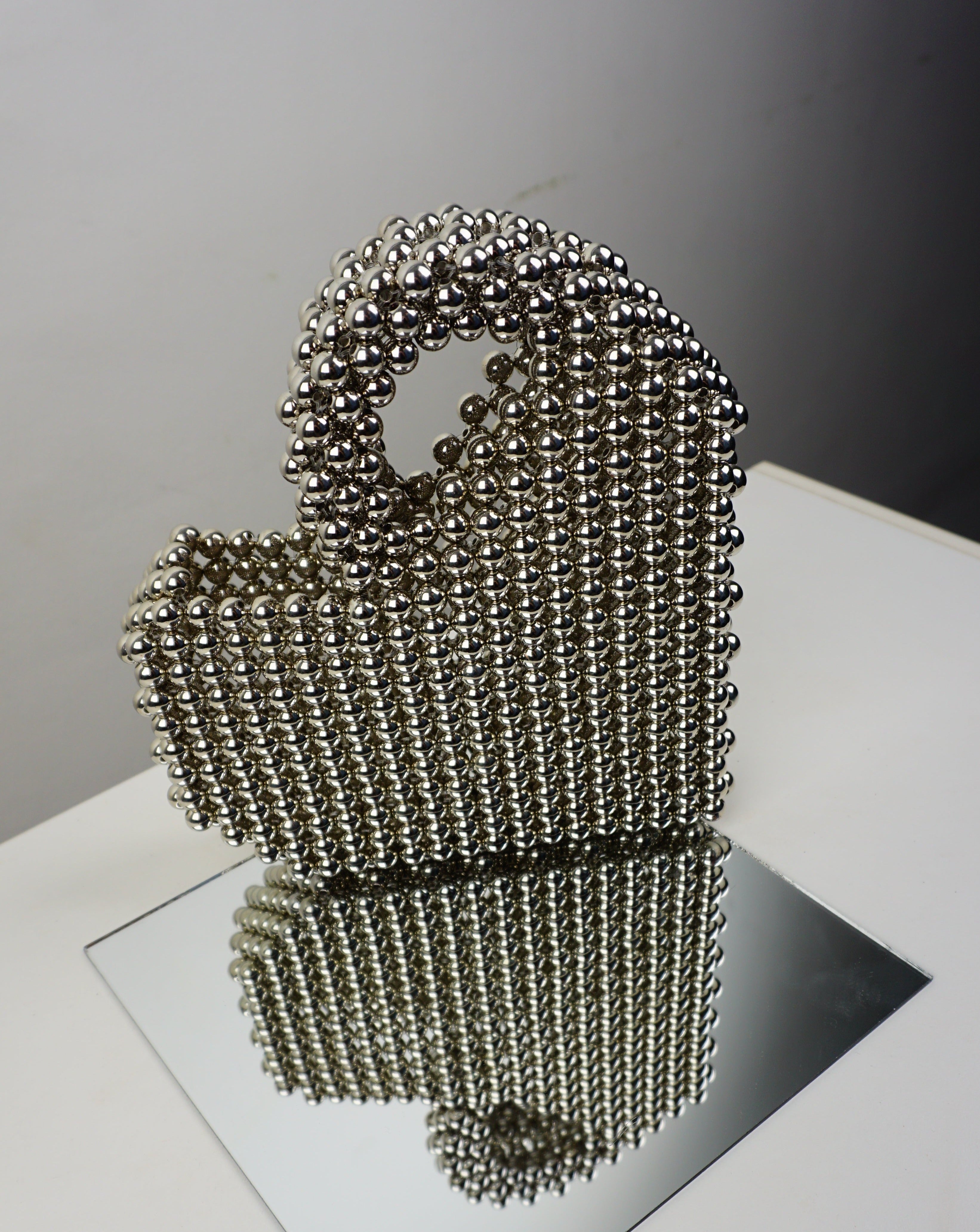 Top Handle Heart Bag - ISSHU