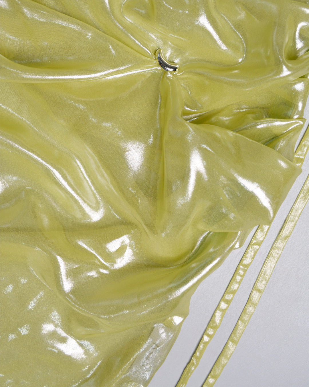 Drape Sheer Bean Skirt