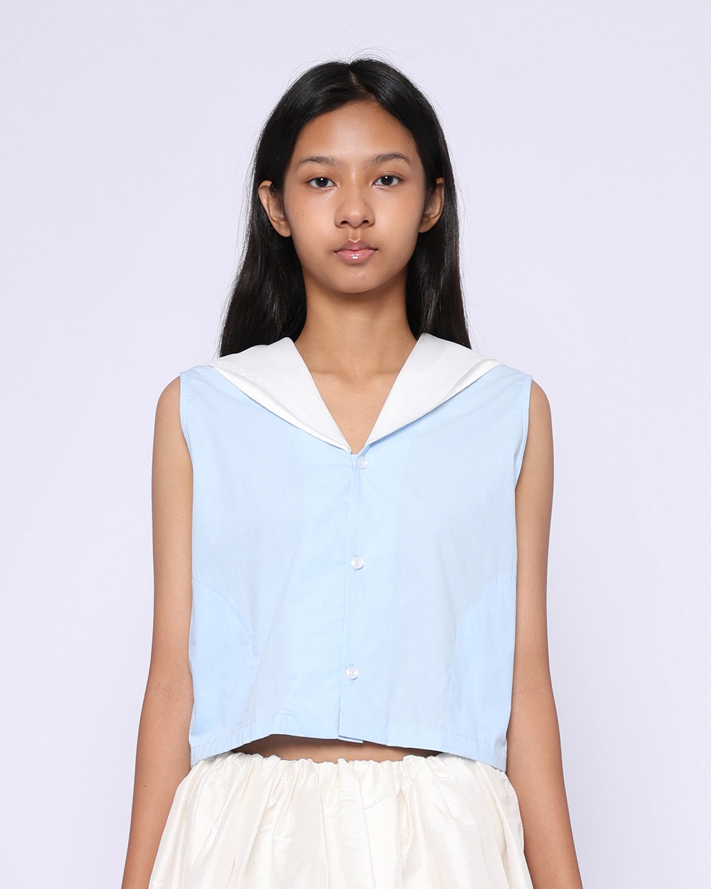 Sailor Sleeveless Shirt