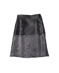 Midi O Sheer Skirt
