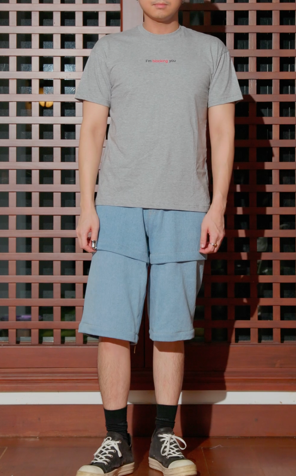 I'm Blocking You Tees