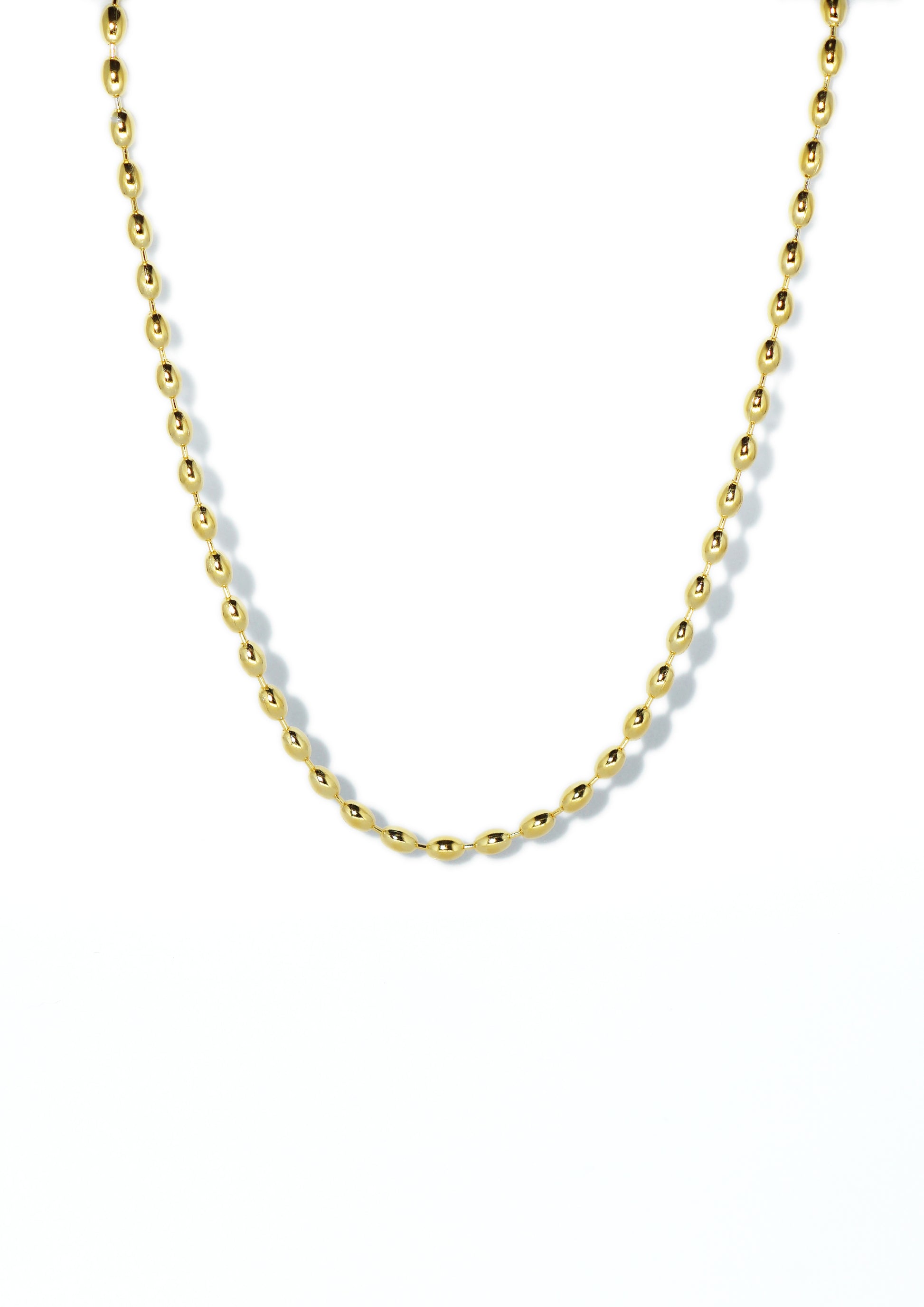 Bizu Gold Necklace - Catalog - Front View