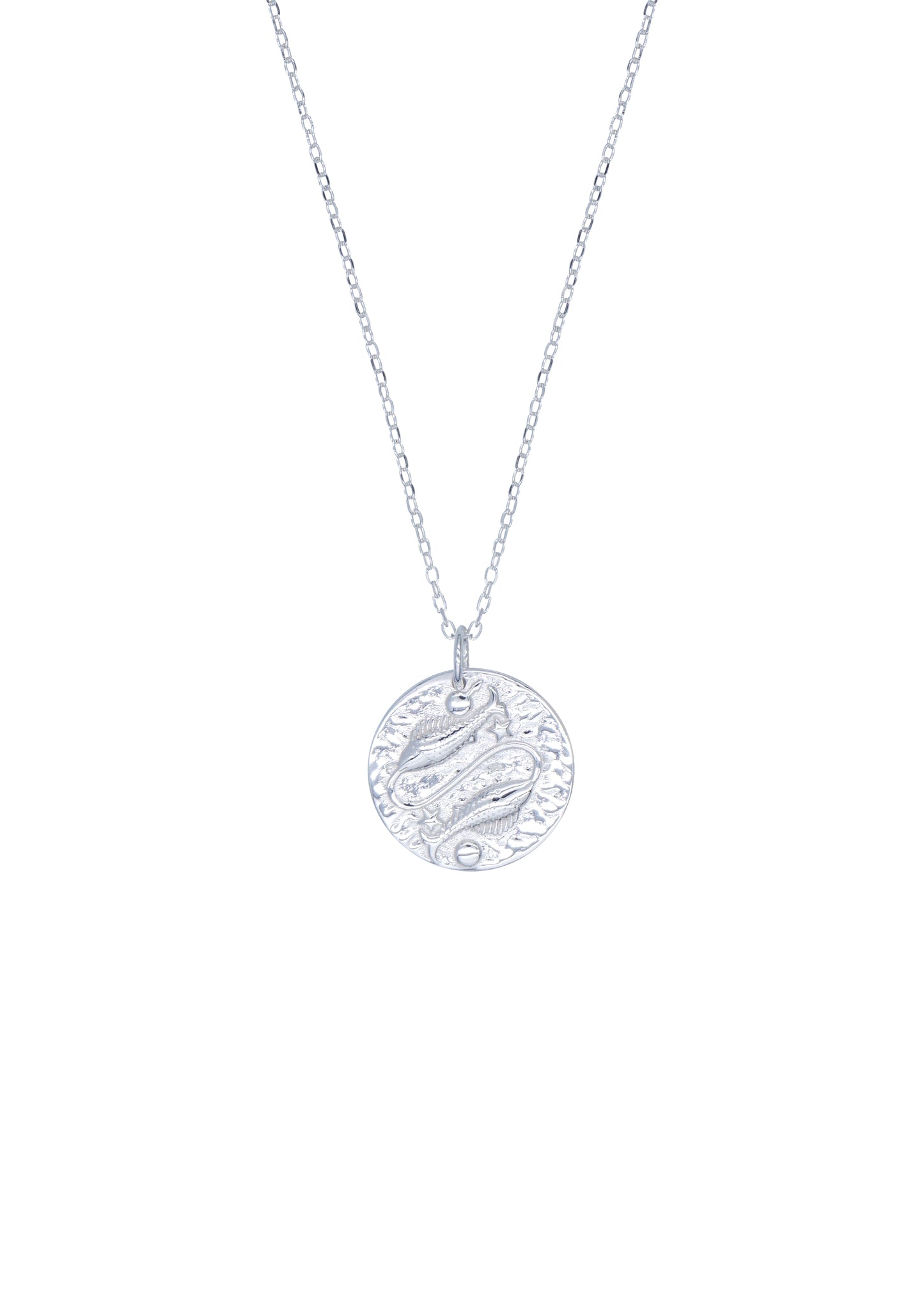 Pisces Necklace Silver - ISSHU