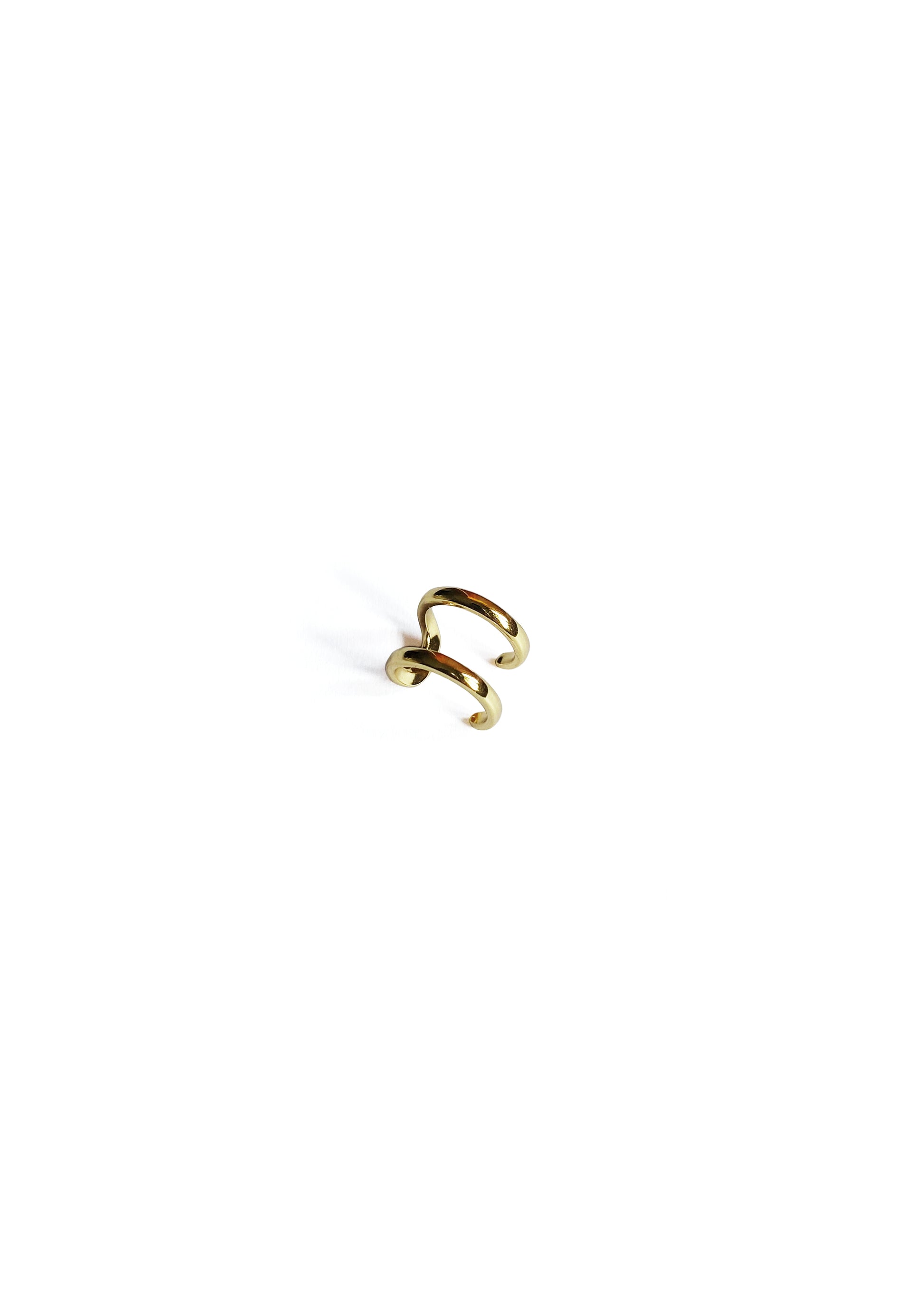 Heiko Gold Earcuff - Catalog - Front View