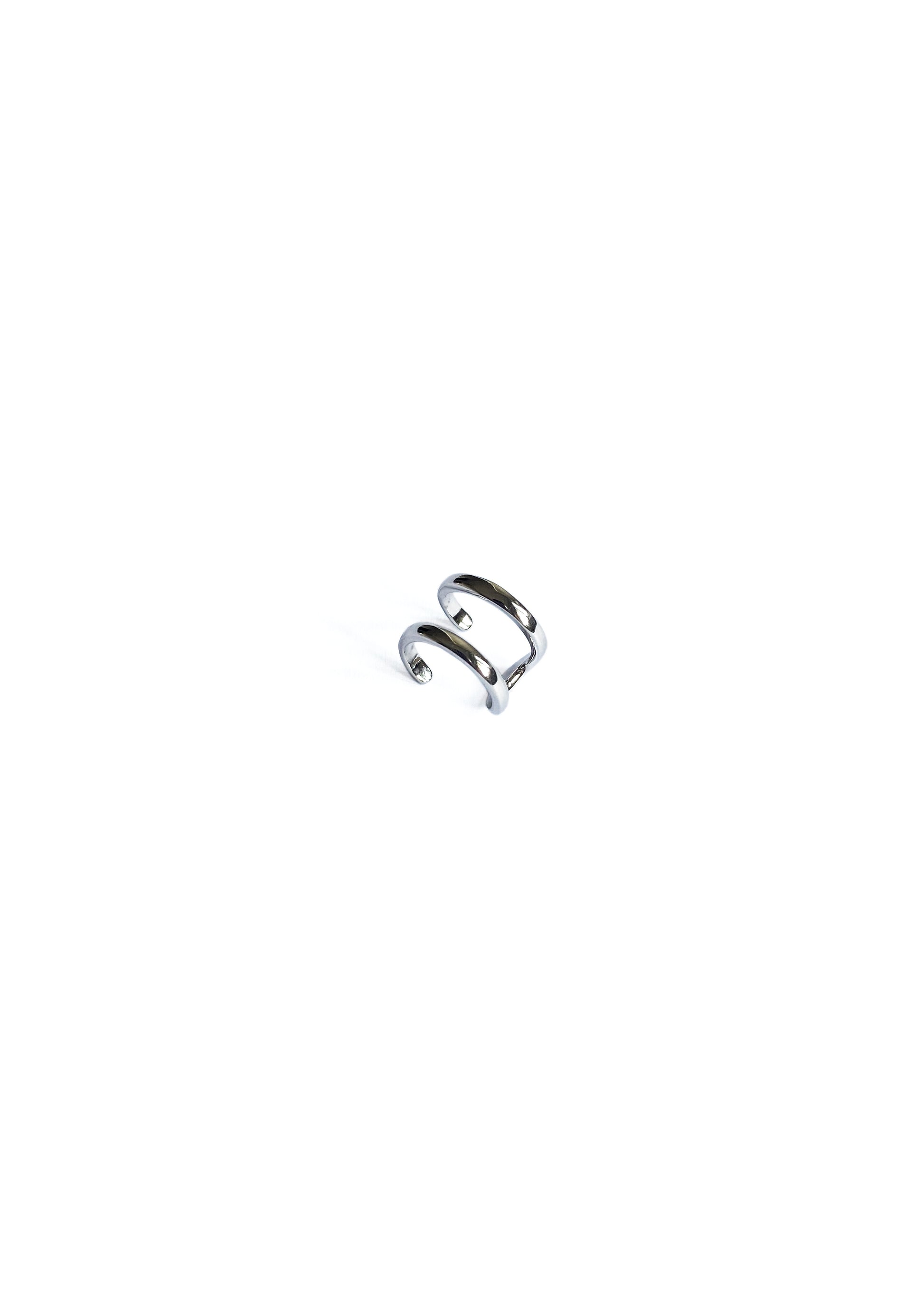 Heiko Silver Earcuff - Catalog - Front View